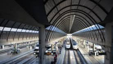 Santa Justa, Estación Ferrocarriles