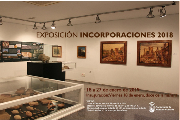 Abierta hasta el 27 de enero la exposición Incorporaciones 2018