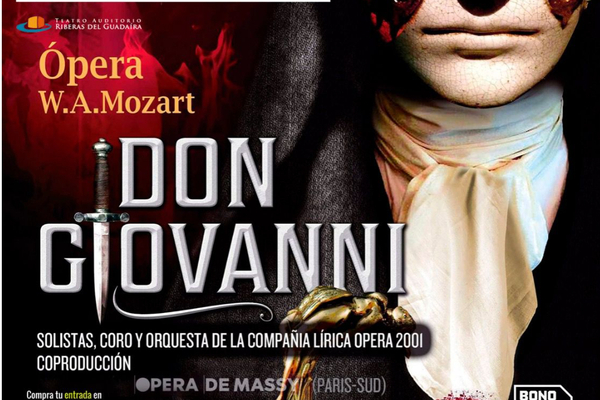 La ópera Don Giovanni inundará el Auditorio alcalareño