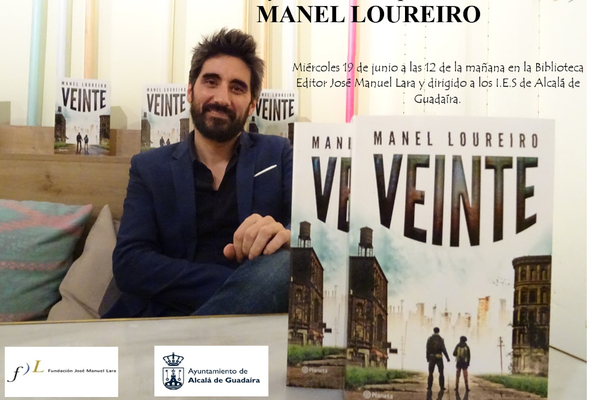 Encuentro literario con Loureiro, autor de novelas de éxito internacional