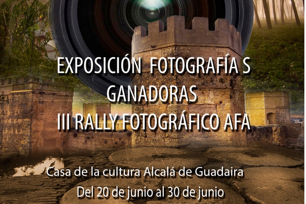 Exposición de fotografías ganadoras en el Rally de AFA