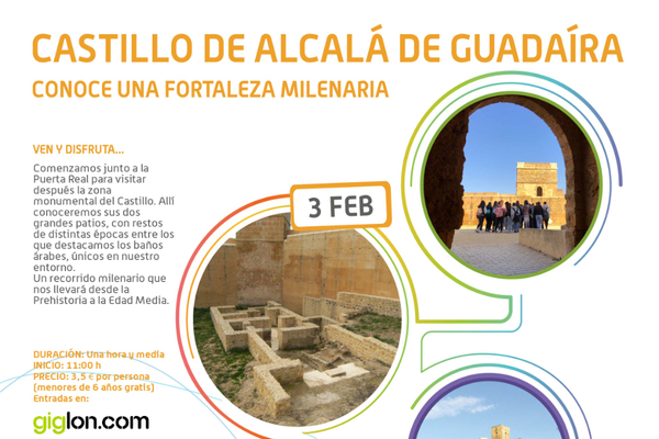 Visita guiada al Castillo de Alcalá