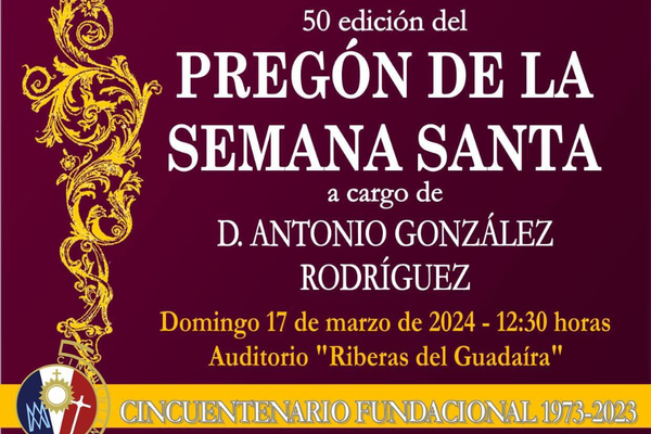 Pregón de la Semana Santa 2024