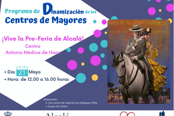 Actividades de pre-feria en los centros de mayores