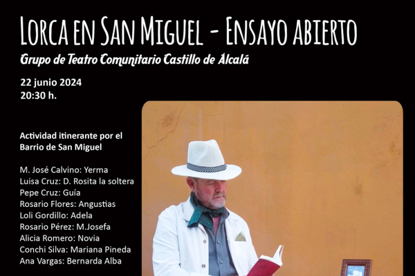 Representación de la obra `Lorca en San Miguel´