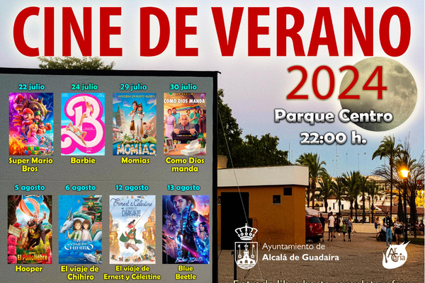 Cine de verano en el Parque Centro