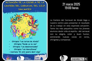 Actuación de la Escuela de la cantera del Carnaval