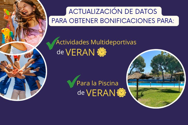 Abierto el plazo para actualizar datos de cara a bonificaciones deportivas
