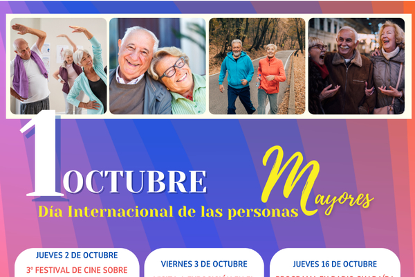 Programación por el Día Internacional de las personas Mayores
