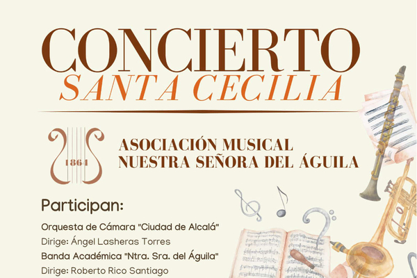 Concierto de Santa Cecilia con la Asociación Musical Ntra. Sra. del Águila