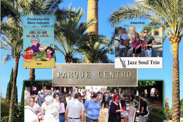 Mercadillo del arte en el Parque Centro