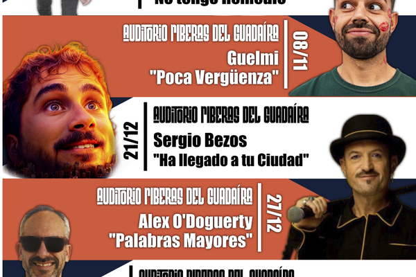 Alcalá Sonríe, ciclo de monólogos y comedia en el auditorio