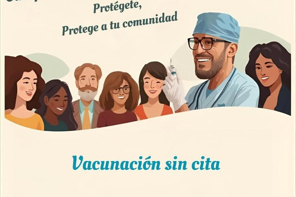 Campaña de vacunación en el Campo de las Beatas
