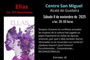 Obra teatral `Ellas´ en el Centro San Miguel
