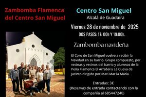 Zambomba flamenca en San Miguel