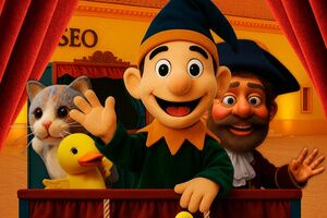 Títeres y Música en el Parque Centro dentro del aniversario del Museo