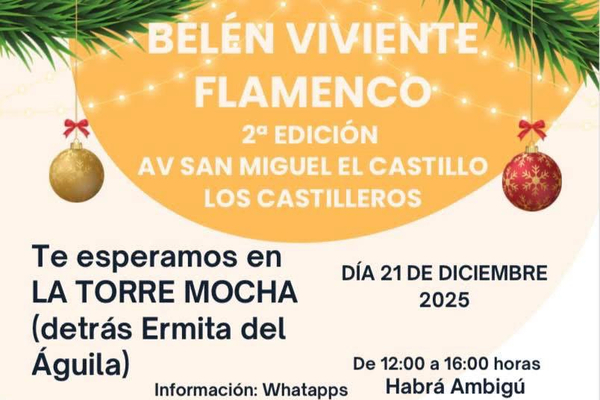 Belén viviente en el Castillo