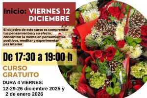 Curso de meditación en diciembre y enero