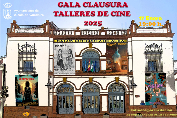 Gala clausura de talleres de cine