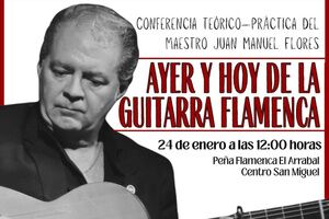 Conferencia `Ayer y Hoy de la Guitarra Flamenca´