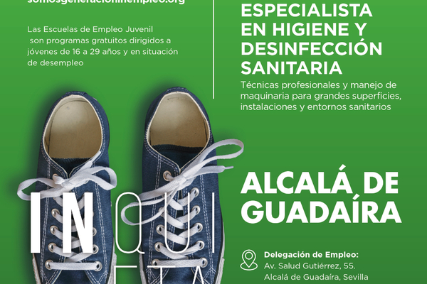 Escuela de Empleo Joven Higiene y Desinfección Sanitaria