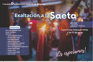 Exaltación a la saeta en el Luis Velázquez Peña