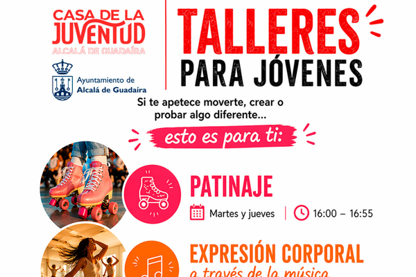 Talleres para aprender, crear y pasarlo bien en la Casa de la Juventud