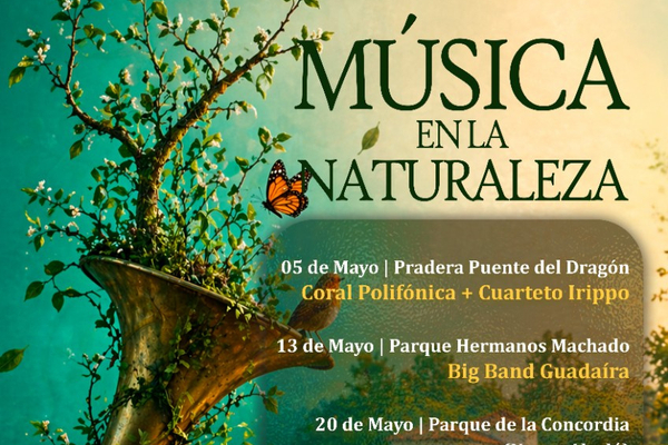 Música en la naturaleza en los parques de Alcalá