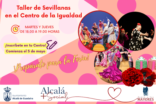 Taller de Sevillanas en el programa de Mayores