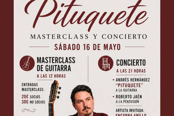 Masterclass y concierto con Pituquete