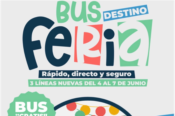 Servicio de bus para la feria