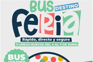 Servicio de bus para la feria