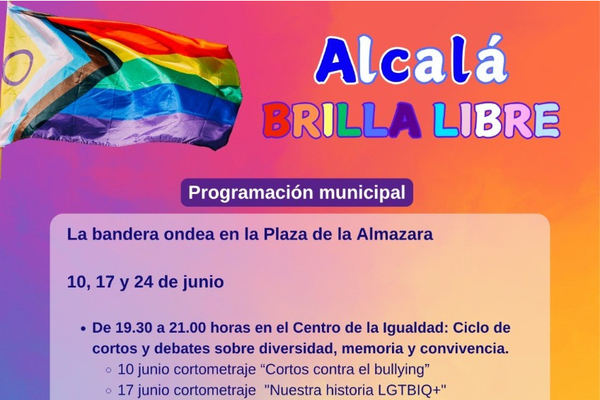 Mes del orgullo en Alcalá