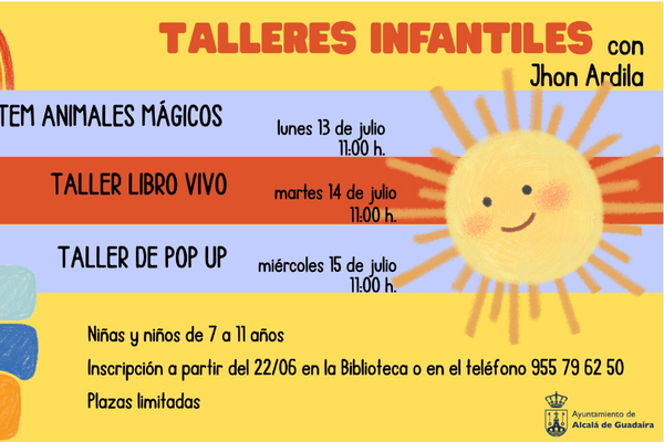 Talleres Infantiles con Jhon Ardila