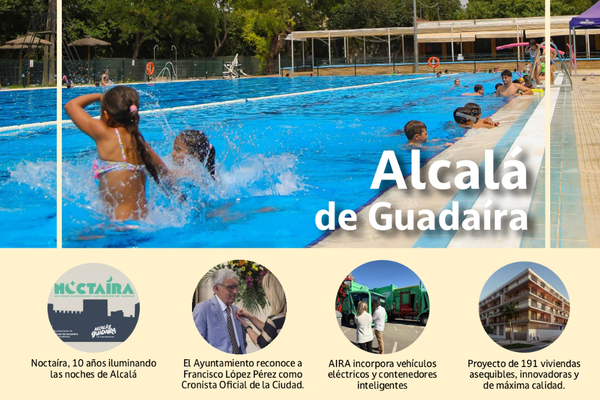 Agenda de Alcalá mes de julio y agosto