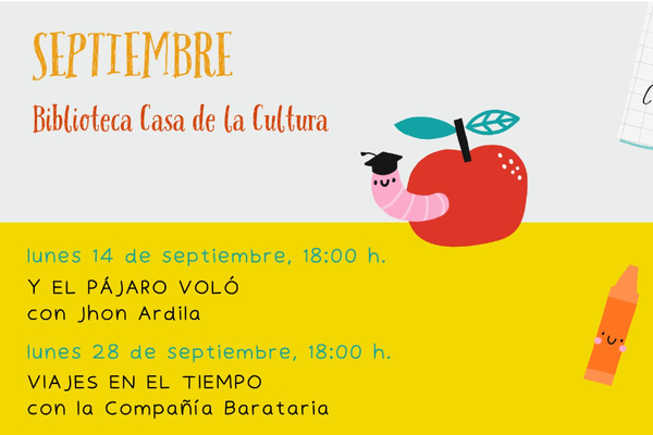 La Hora del Cuento en la Casa de la Cultura