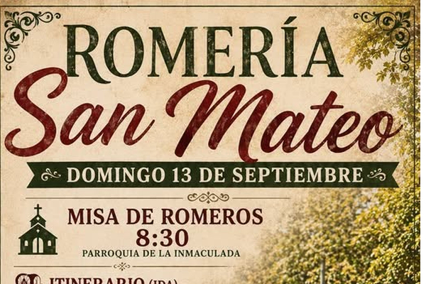 Pregón y Romería de San Mateo 2026