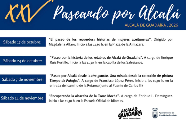 Paseando por Alcalá 2026