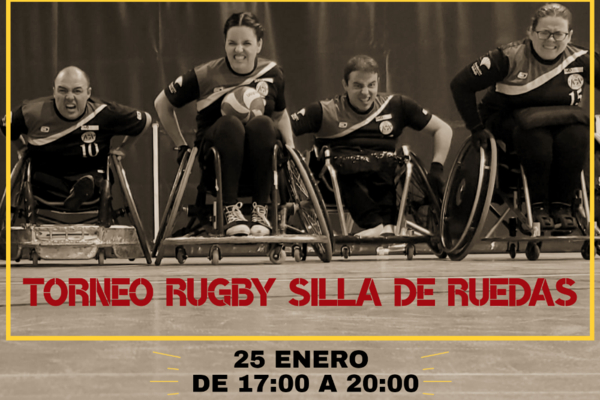 El Complejo Deportivo Sur acoge un torneo de rugby en silla de ruedas