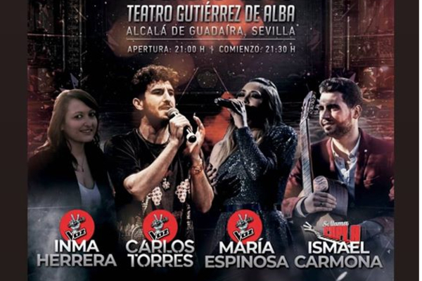 Grandes de la música se citan en el Gutiérrez de Alba con el concierto La Voz y La Copla