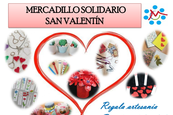 La Mesa de las Capacidades organiza el mercadillo solidario San Valentín
