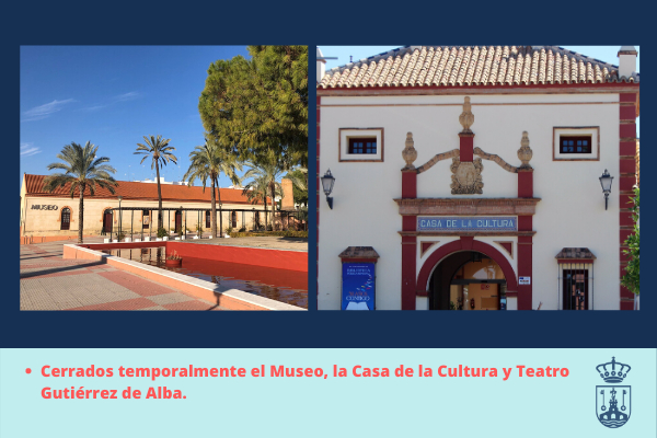Museo, Casa de la Cultura y Gtz de Alba cierran temporalmente sus dependencias