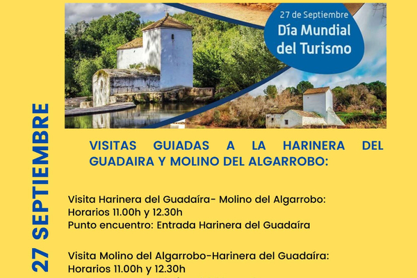 Visitas a La Harinera y el Molino del Algarrobo
