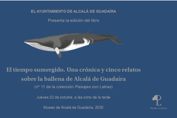 La ballena de Alcalá en un nuevo libro de la colección Paisajes con Letra