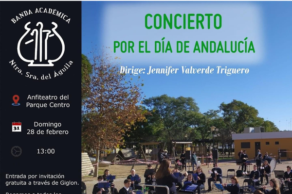 Concierto de la Banda de Música para conmemorar el Día de Andalucía