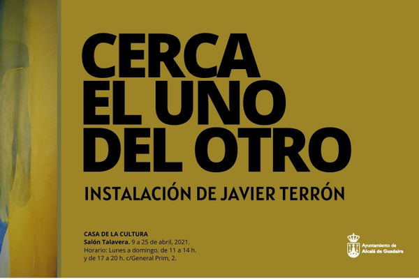 Exposición del artista Javier Terrón en la Casa de la Cultura