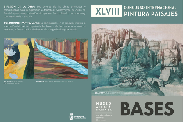 Abierto el plazo para el XLVIII Concurso Internacional de Pintura de Paisajes