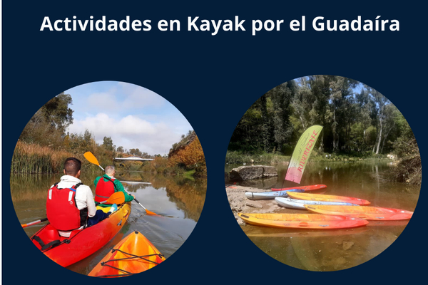 Rutas en kayaks por el río Guadaíra