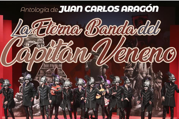 La Eterna Banda del Capitán Veneno actuará en Alcalá