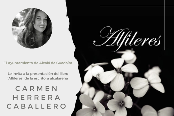 La escritora alcalareña Carmen Herrera presenta su obra `Alfileres´